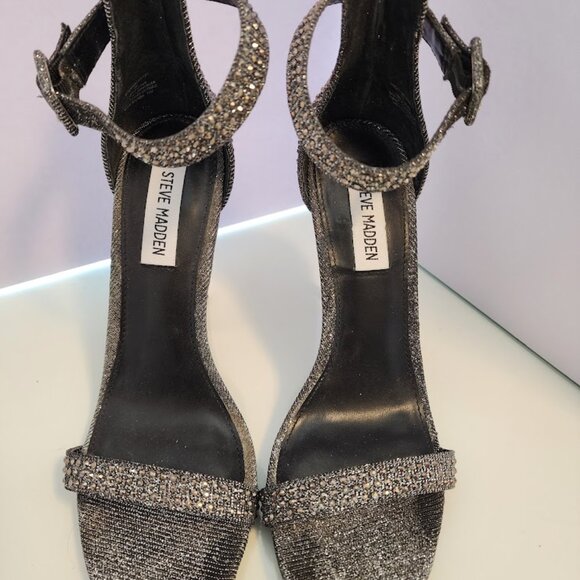 Steven Madden Rhinestone Mischa Heels Size 8 - Picture 8 of 8